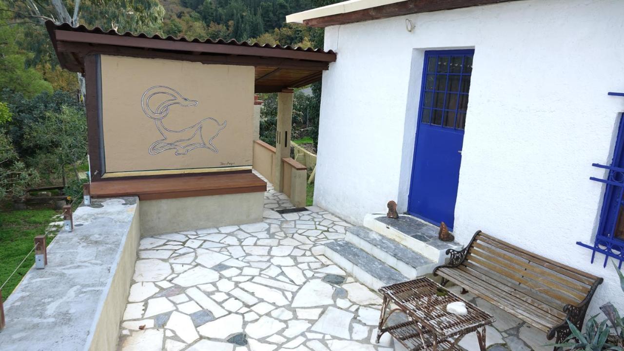 The Old Olive Mill House Vila Aegae Exterior foto